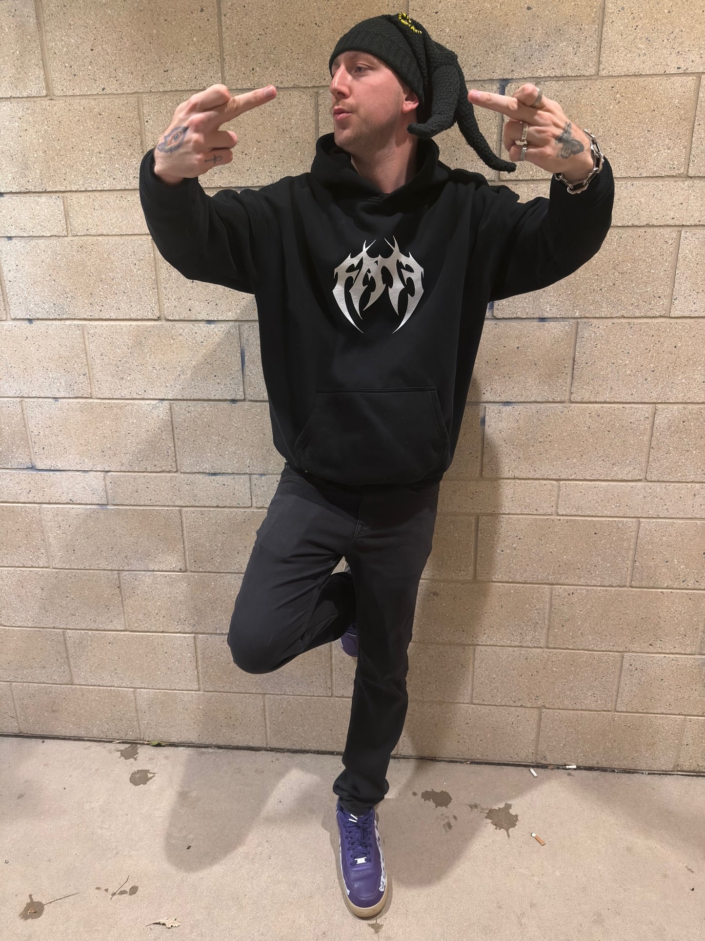 “Nü-METAL” Logo Hoodie