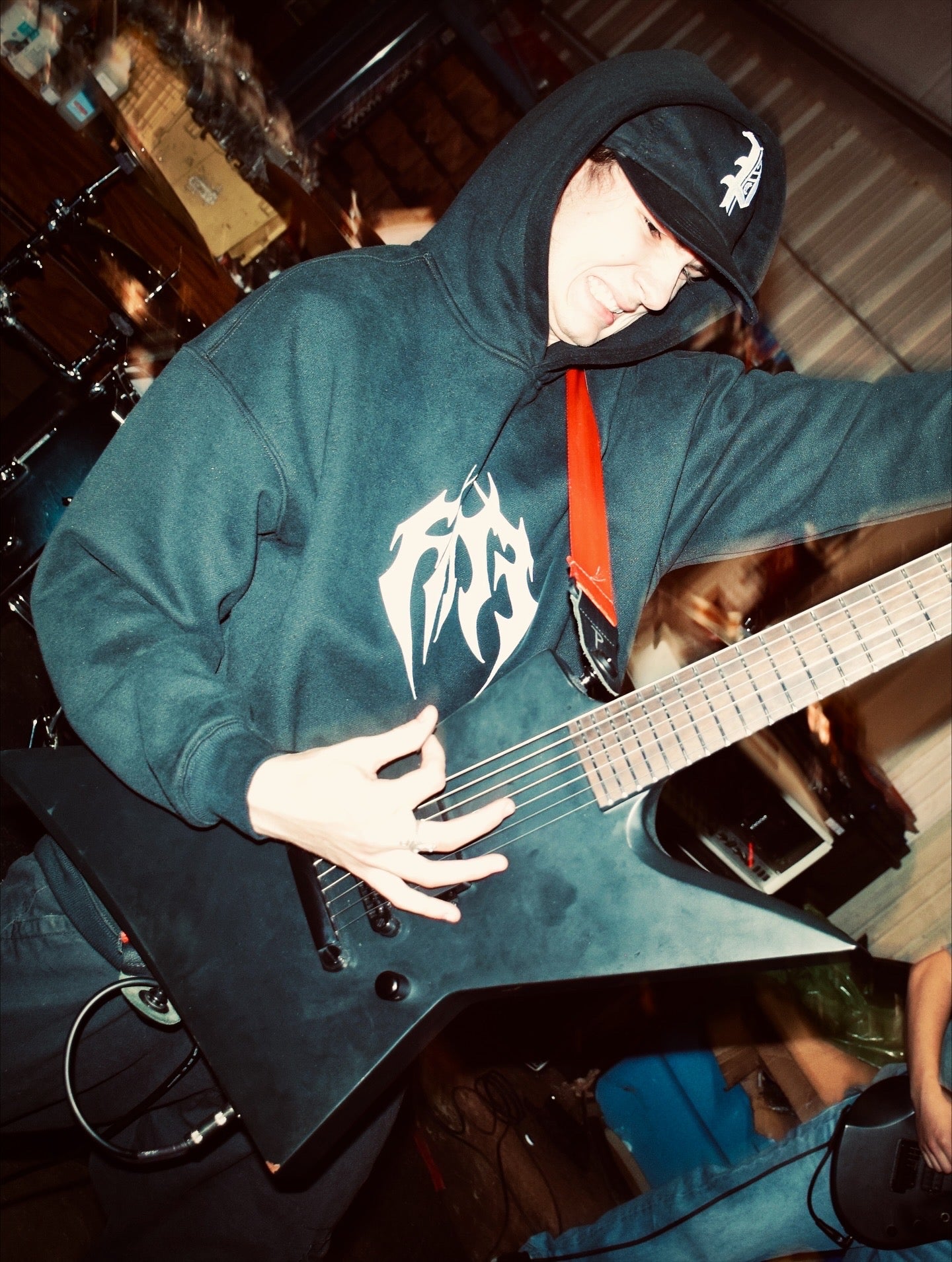 “Nü-METAL” Logo Hoodie